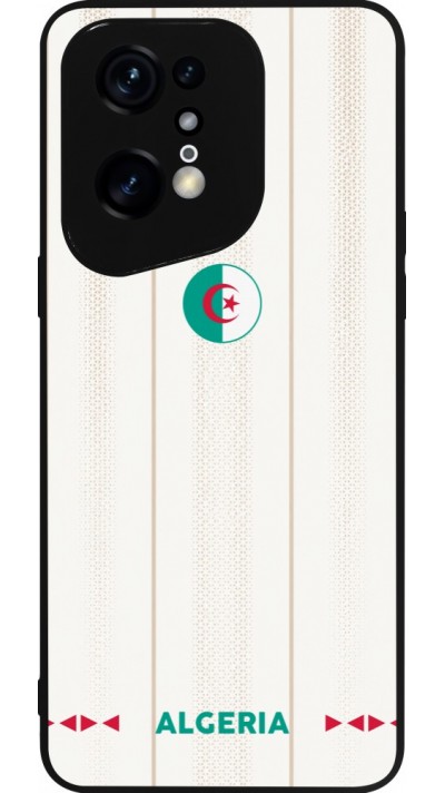 OPPO Find X5 Pro Case Hülle - Silikon schwarz Algerien 2026 personalisierbares Fussballtrikot