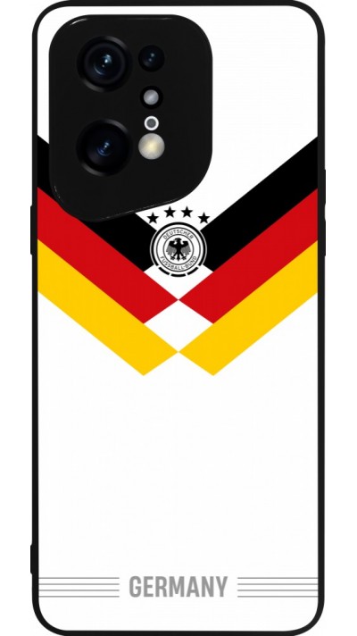 OPPO Find X5 Pro Case Hülle - Silikon schwarz Deutschland 2026 personalisierbares Fussballtrikot