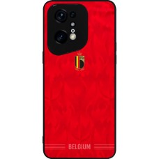 OPPO Find X5 Pro Case Hülle - Silikon schwarz Belgien 2026 personalisierbares Fussballtrikot