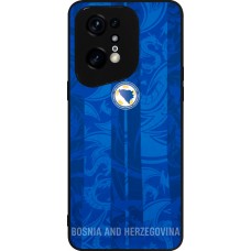 OPPO Find X5 Pro Case Hülle - Silikon schwarz Bosnien und Herzegowina 2026 personalisierbares Fussballtrikot
