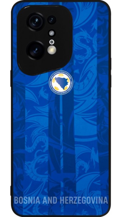 OPPO Find X5 Pro Case Hülle - Silikon schwarz Bosnien und Herzegowina 2026 personalisierbares Fussballtrikot