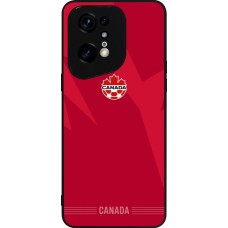 OPPO Find X5 Pro Case Hülle - Silikon schwarz Kanada 2026 personalisierbares Fussballtrikot