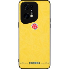 OPPO Find X5 Pro Case Hülle - Silikon schwarz Kolumbien 2026 personalisierbares Fussballtrikot