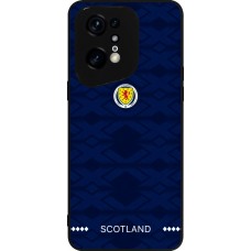 OPPO Find X5 Pro Case Hülle - Silikon schwarz Schottland 2026 personalisierbares Fussballtrikot