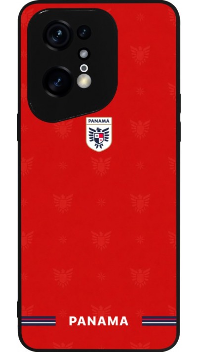 OPPO Find X5 Pro Case Hülle - Silikon schwarz Panama 2026 personalisierbares Fussballtrikot