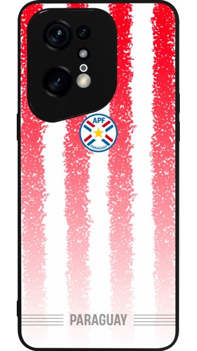 OPPO Find X5 Pro Case Hülle - Silikon schwarz Paraguay 2026 personalisierbares Fussballtrikot