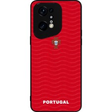OPPO Find X5 Pro Case Hülle - Silikon schwarz Portugal 2026 personalisierbares Fussballtrikot