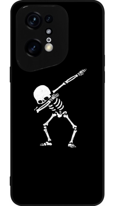 OPPO Find X5 Pro Case Hülle - Silikon schwarz Halloween 19 09