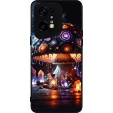 OPPO Find X5 Pro Case Hülle - Silikon schwarz Halloween Zaubertrank Magie