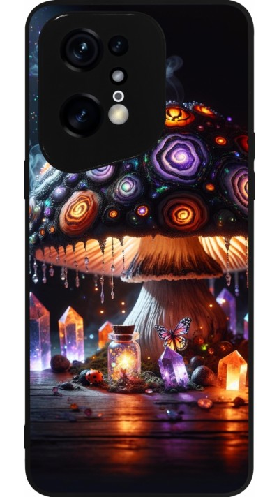 OPPO Find X5 Pro Case Hülle - Silikon schwarz Halloween Zaubertrank Magie