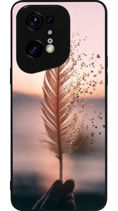 OPPO Find X5 Pro Case Hülle - Silikon schwarz Hello September 11 19