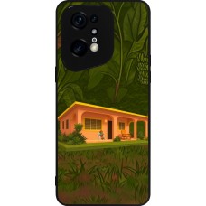 OPPO Find X5 Pro Case Hülle - Silikon schwarz Benitos house DTMF
