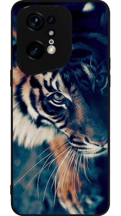 OPPO Find X5 Pro Case Hülle - Silikon schwarz Incredible Lion