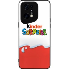 OPPO Find X5 Pro Case Hülle - Silikon schwarz Kinder Surprise