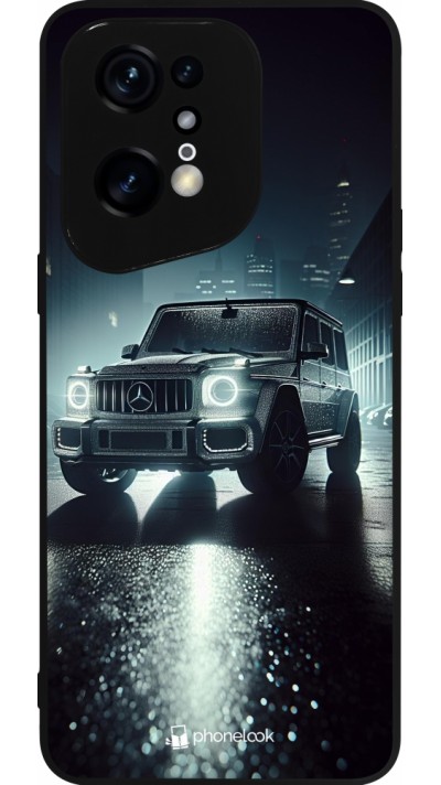 OPPO Find X5 Pro Case Hülle - Silikon schwarz Mercedes G AMG Nacht
