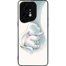 OPPO Find X5 Pro Case Hülle - Silikon schwarz Mom 1903