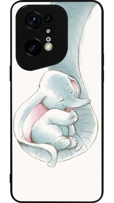 OPPO Find X5 Pro Case Hülle - Silikon schwarz Mom 1903