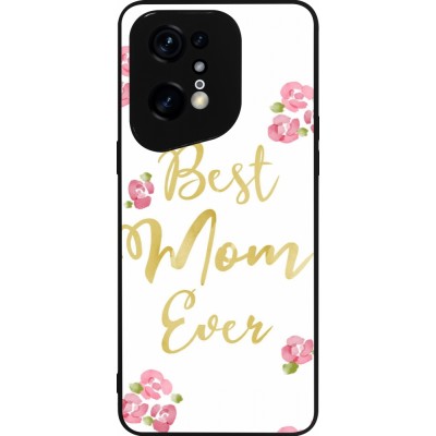 OPPO Find X5 Pro Case Hülle - Silikon schwarz Mom 2024 best Mom ever