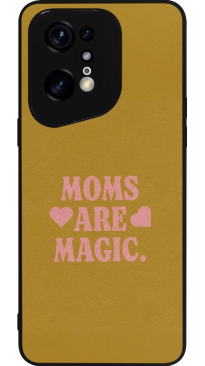 OPPO Find X5 Pro Case Hülle - Silikon schwarz Mom 2026 Are Magic
