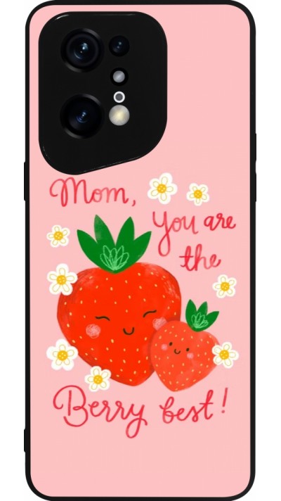 OPPO Find X5 Pro Case Hülle - Silikon schwarz Mom 2026 Berry best