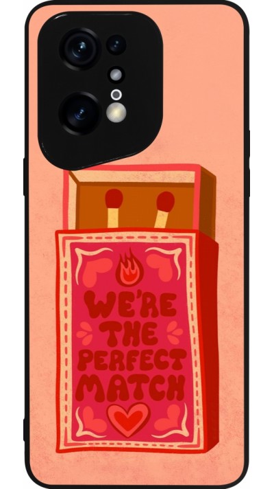 OPPO Find X5 Pro Case Hülle - Silikon schwarz Saint Valentines Day 26 Perfect Match