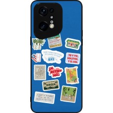 OPPO Find X5 Pro Case Hülle - Silikon schwarz Seals of the Dominican Republic DTMF