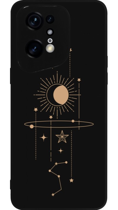 OPPO Find X5 Pro Case Hülle - Silikon schwarz Spring 23 astro