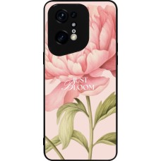 OPPO Find X5 Pro Case Hülle - Silikon schwarz Just Bloom 2026