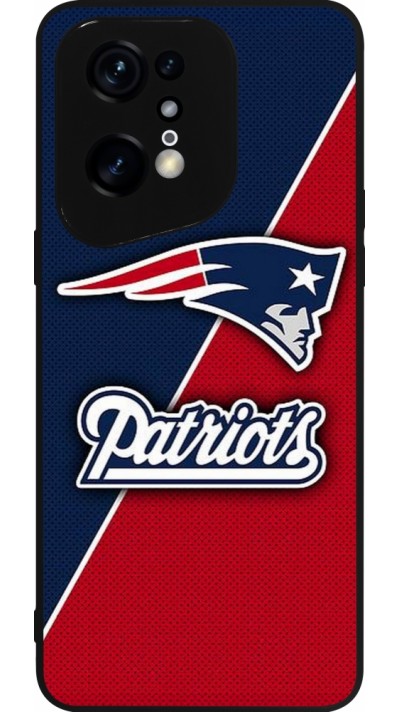 OPPO Find X5 Pro Case Hülle - Silikon schwarz Super Bowl 26 Patriots 1