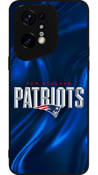 OPPO Find X5 Pro Case Hülle - Silikon schwarz Super Bowl 26 Patriots 2