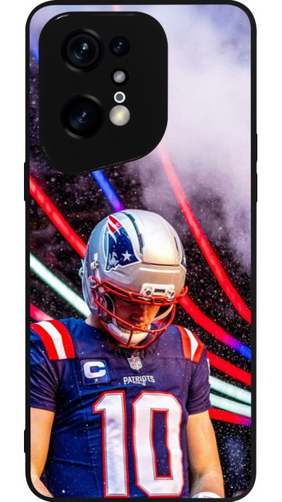 OPPO Find X5 Pro Case Hülle - Silikon schwarz Super Bowl 26 Patriots 3