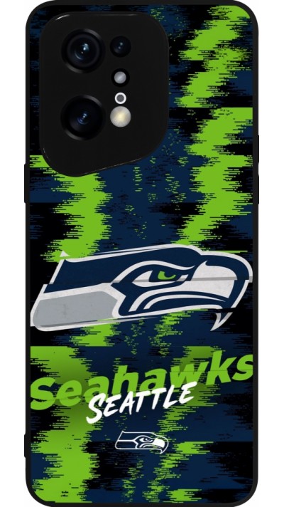 OPPO Find X5 Pro Case Hülle - Silikon schwarz Super Bowl 26 Seattle 2