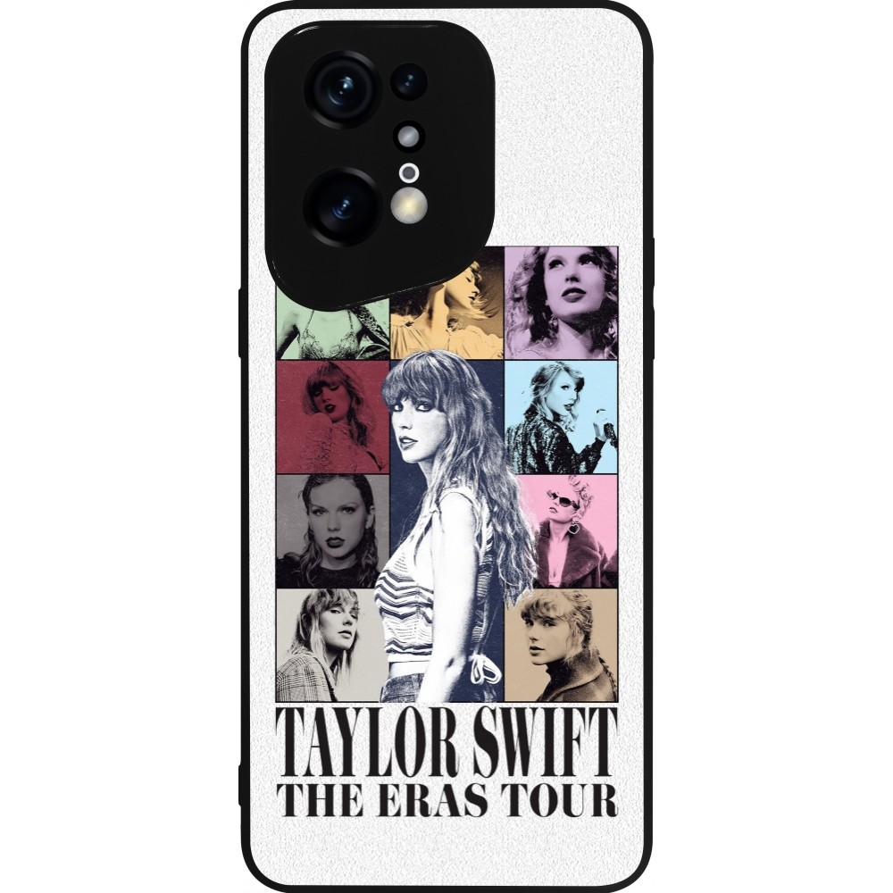 OPPO Find X5 Pro Case Hülle - Silikon schwarz Taylor Swift The Eras Tour