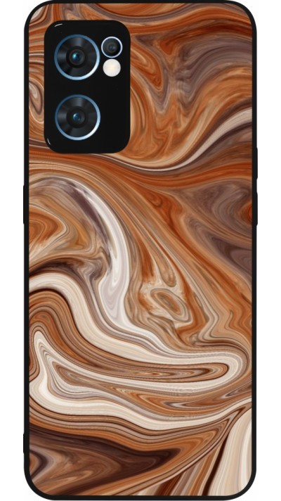 OPPO Reno7 5G Case Hülle - Silikon schwarz Autumn 2024 marbe