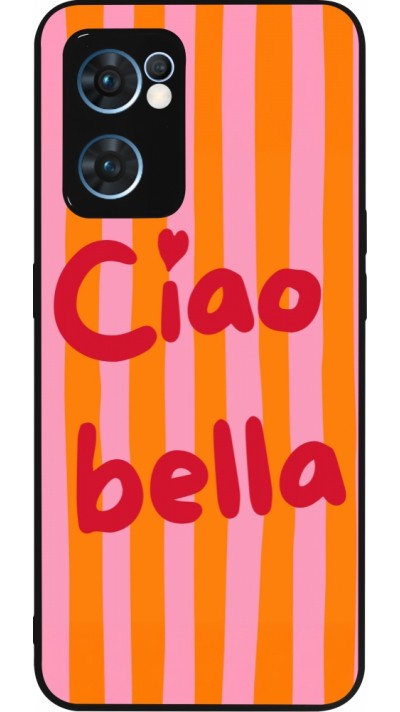 OPPO Reno7 5G Case Hülle - Silikon schwarz Bye Bella 2026