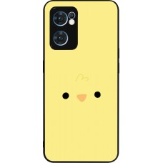 OPPO Reno7 5G Case Hülle - Silikon schwarz Easter 2026 Little chicken