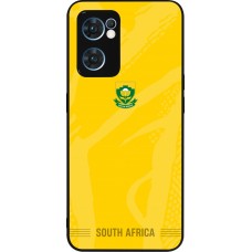 OPPO Reno7 5G Case Hülle - Silikon schwarz Südafrika 2026 personalisierbares Fussballtrikot