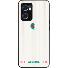 OPPO Reno7 5G Case Hülle - Silikon schwarz Algerien 2026 personalisierbares Fussballtrikot