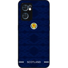 OPPO Reno7 5G Case Hülle - Silikon schwarz Schottland 2026 personalisierbares Fussballtrikot