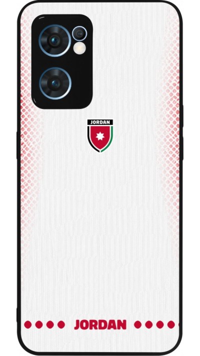 OPPO Reno7 5G Case Hülle - Silikon schwarz Jordanien 2026 personalisierbares Fussballtrikot