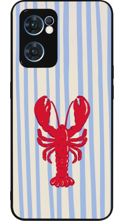 OPPO Reno7 5G Case Hülle - Silikon schwarz Red lobster 2026