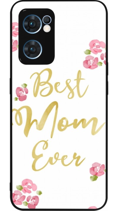 OPPO Reno7 5G Case Hülle - Silikon schwarz Mom 2024 best Mom ever
