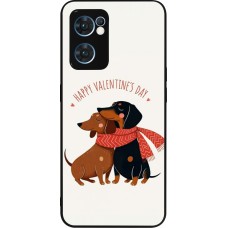 OPPO Reno7 5G Case Hülle - Silikon schwarz Saint Valentines Day 26 Happy Valentine