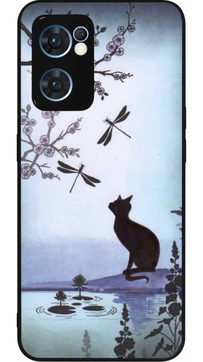 OPPO Reno7 5G Case Hülle - Silikon schwarz Spring 19 12