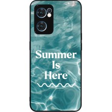 OPPO Reno7 5G Case Hülle - Silikon schwarz Summer 2025 Summer is here