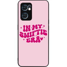 OPPO Reno7 5G Case Hülle - Silikon schwarz Taylor Swift In My Swiftie Era - Pink