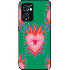 OPPO Reno7 5G Case Hülle - Silikon schwarz Viva la vida 2026