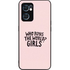 OPPO Reno7 5G Case Hülle - Silikon schwarz Womens day 2026 3