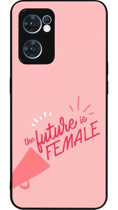 OPPO Reno7 5G Case Hülle - Silikon schwarz Womens day 2026 4