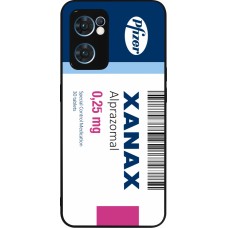 OPPO Reno7 5G Case Hülle - Silikon schwarz Xanax Alprazolam 2025